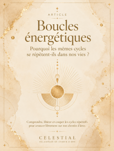 Boucles énergétiques et cycles répétitifs : libération énergétique, dates anniversaires et coupure des cycles avec Célestial.